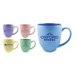 15 Ounce Pastel Bistro Mug with Logo