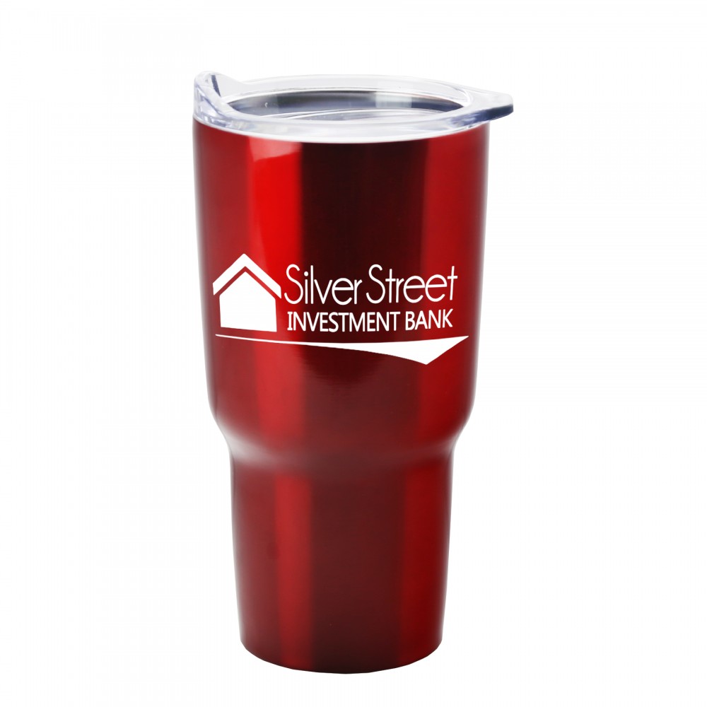 Voyage - 28 oz. Stainless Steel Auto Tumbler Logo Printed Voyage - 28 oz. Stainless Steel Auto Tumbler Logo Printed