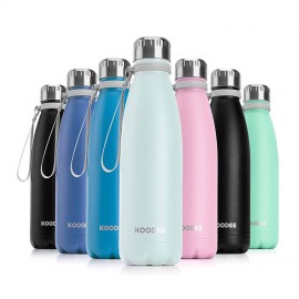 Stainless Steel Insulated Water Bottles - 15 OZ with Logo  Stainless Steel Insulated Water Bottles - 15 OZ with Logo
