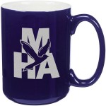 Logo Branded 15 Oz. Contempo El Grande Ceramic Mug w/Contrast Exterior