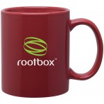 Custom Branded 11oz C-Handle Mug (Cardinal)