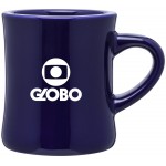 Custom Imprinted 10oz Diner Mug (Cobalt Blue)