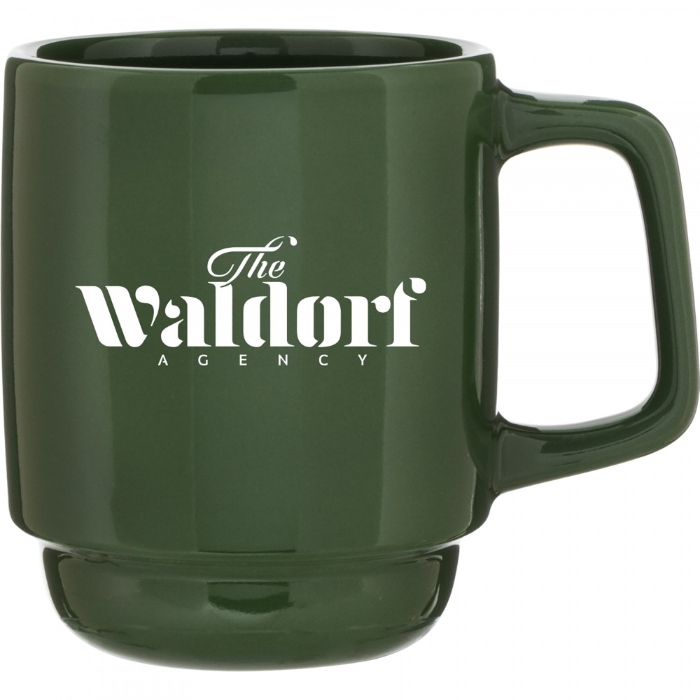 Customized 16 oz Olly (Forest Green)