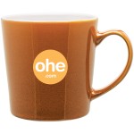 16oz Mona Mug (Burnt Orange) Logo Printed