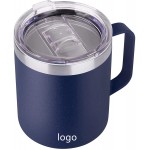 Promotional Vacuum Insulated Camping Mug with Lid