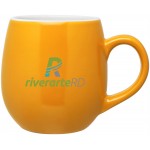 Logo Printed 16oz Rotondo Mug (Yellow)
