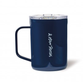 Customized CORKCICLE Coffee Mug - 16 oz. - Gloss Navy