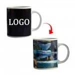 Custom Heat Color Changing Coffee Mug with Logo