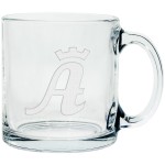 Custom Clear Glass Hardy Mug (13 Oz.)