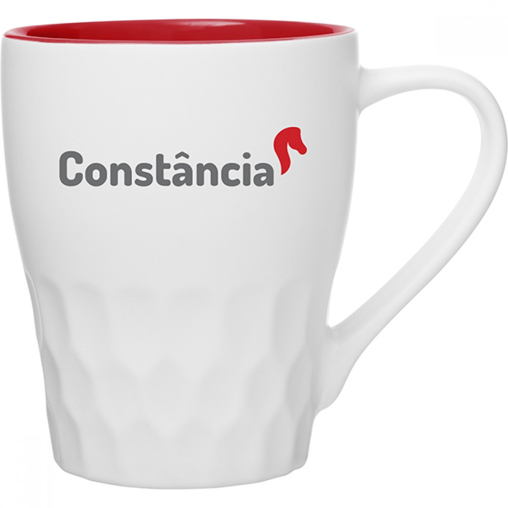13oz Cora Mug (Red) Logo Printed 13oz Cora Mug (Red) Logo Printed
