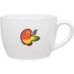 Logo Printed 18oz Bolzano Mug (Matte White & Glossy White)