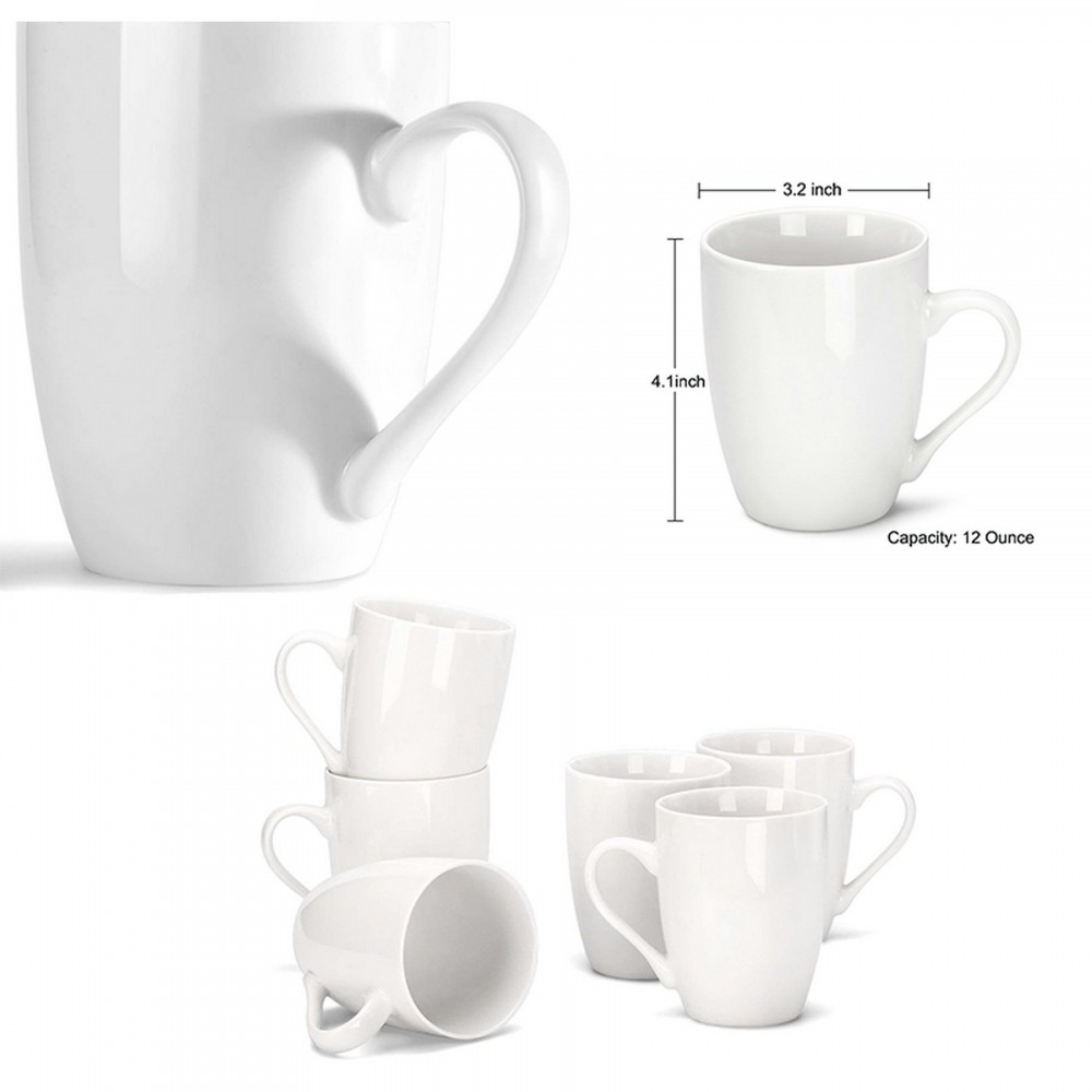 Custom Imprinted Pure White Mug Ceramic Mug Gun Mug Custom Imprinted Pure White Mug Ceramic Mug Gun Mug
