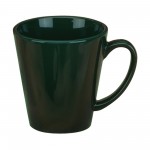 12 oz. Green Cafe Latte Mug with Logo