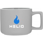 Logo Branded 12 oz Helio (Matte Light Gray)