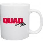 19 Oz. Big Daddy White Ceramic Mug with Logo