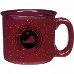 15 Oz. Campfire Ceramic Mug with Logo
