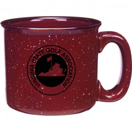 15 Oz. Campfire Ceramic Mug with Logo