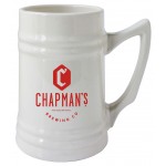 23 Ounce Natural Stein Mug with Logo