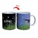 Magical Heat Sensitive Color Change Mug with Logo