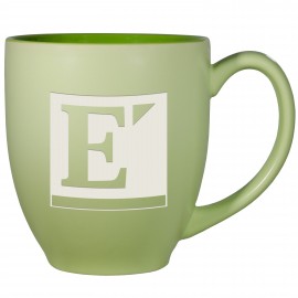 Promotional Light Green Pastel Bistro Mug (16 Oz.)