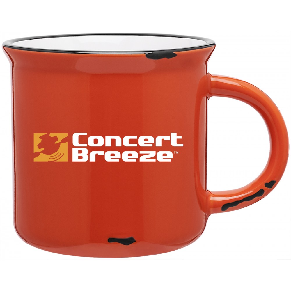 Custom Imprinted 15oz Ventura Mug (Orange & White) Custom Imprinted 15oz Ventura Mug (Orange & White)
