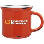 Custom Imprinted 15oz Ventura Mug (Orange & White)