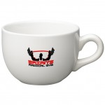 24 oz. White Souper Mug with Logo