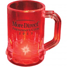 1.25 Oz. Blinking Mini Mug w/ Single LED with Logo  1.25 Oz. Blinking Mini Mug w/ Single LED with Logo