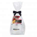 Custom Promo Revolution - 16 Oz. Specked Camping Mug Gift Set w/Shortbread Cookies & Tea Bag