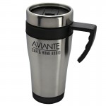 14 oz. Stainless Steel Auto Mug with PP Liner Custom Imprinted