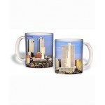 Personalized White Mug (15 Oz., Fort Worth Skyline Mug Sublimated)