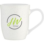 15oz Delmar Mug (Matte White & Glossy White) Custom Imprinted