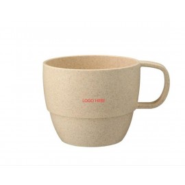 Wheat Straw Mug with Logo