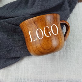Coconut Wooden Mug Kit with Logo
