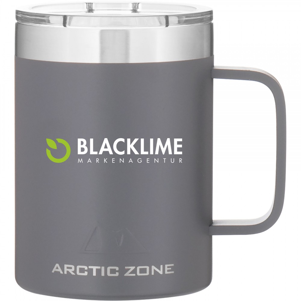 14 oz Arctic Zone Titan Thermal HP (Matte Gray) with Logo