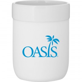 12 oz Opal (White) with Logo