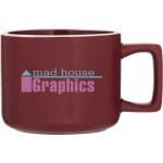 12 oz Helio (Matte Maroon) with Logo