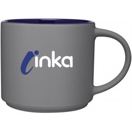 Personalized 16 oz Monaco (Matte Storm Gray/Cobalt Blue)