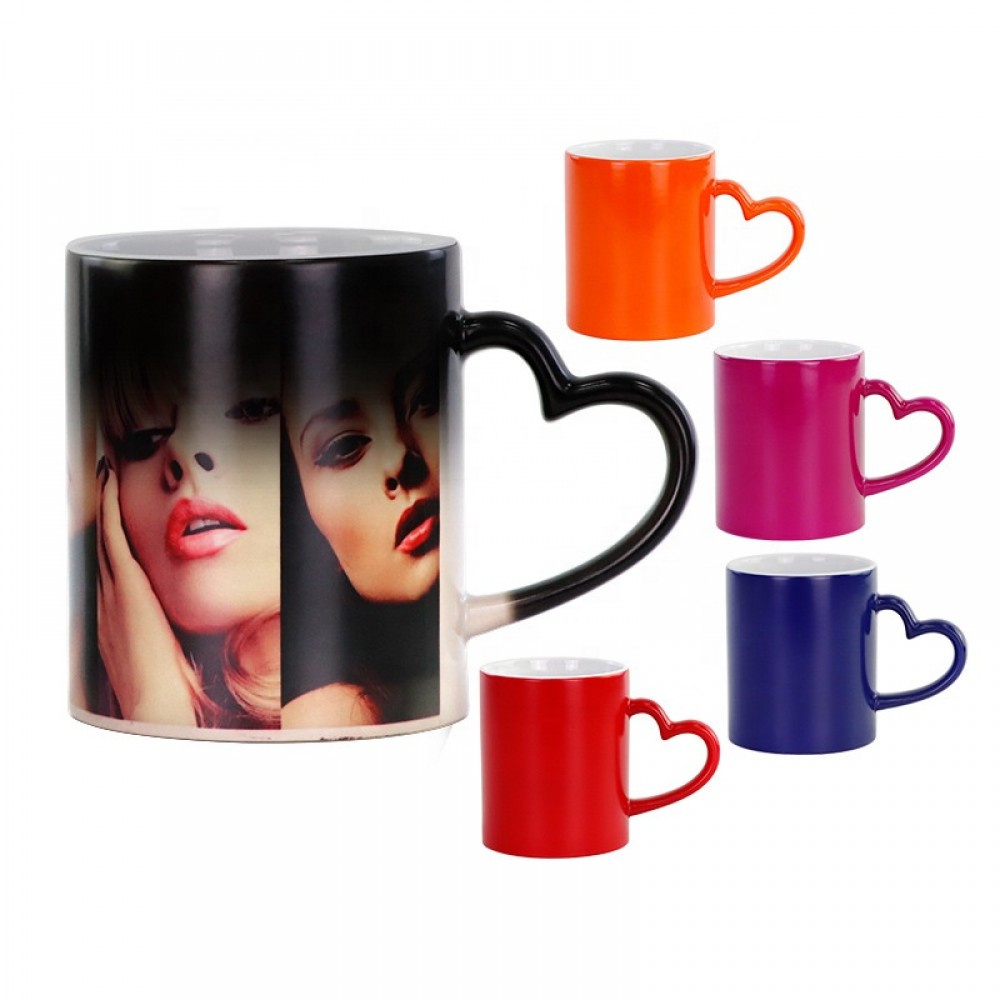Customized 11Oz Ceramic Sublimation Blanks Coffee Mugs