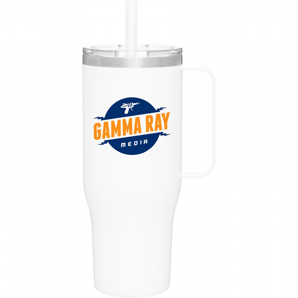 Custom 40 oz Denali (Matte White) Custom 40 oz Denali (Matte White)