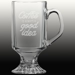 Custom 10 oz Polar Camel Glass Coffee Mug