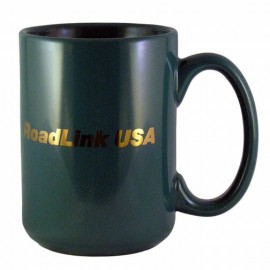 15 oz. Green Jumbo Mug with Logo