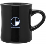 10 oz Diner (Black) with Logo