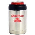 Vacuum Insulated Can Holder, Stainless steel interior and exterior with Logo