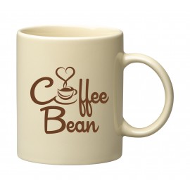 Personalized 11 oz. Almond C Handle Mug