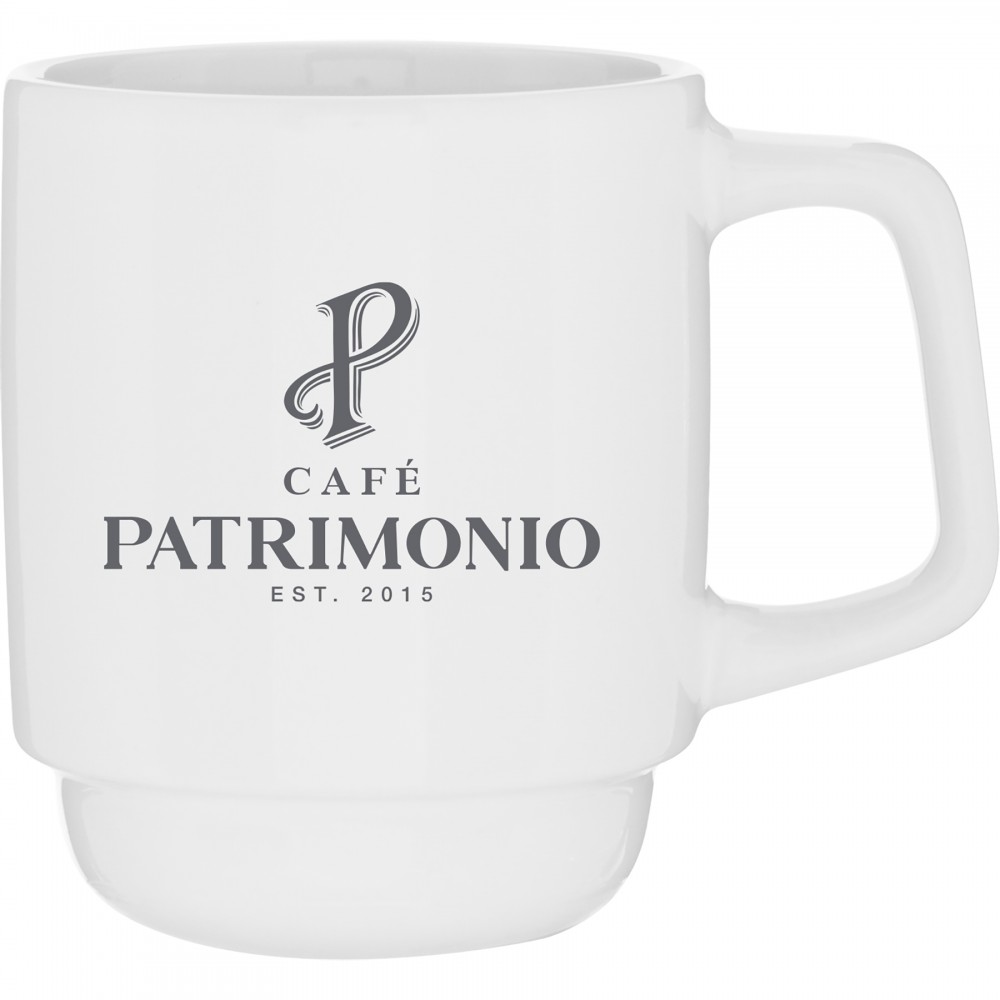 Logo Branded 16 oz Olly (White) Logo Branded 16 oz Olly (White)