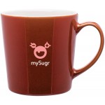 16oz Mona Mug (Cajun Red) Logo Printed