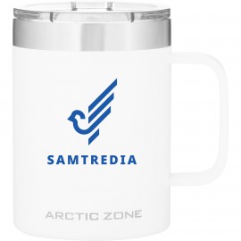 14 oz Arctic Zone Titan Thermal HP (Matte White) with Logo