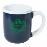 Promotional 16 oz. Ceramic Mug Color Mug with White Inside, Lip, & Handle