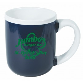 Personalized 16 oz. Ceramic Mug Color Mug with White Inside, Lip, & Handle
